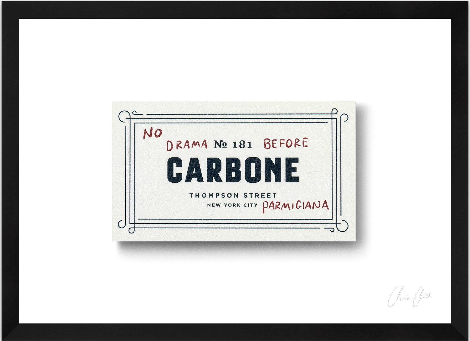 Card at Carbone ii