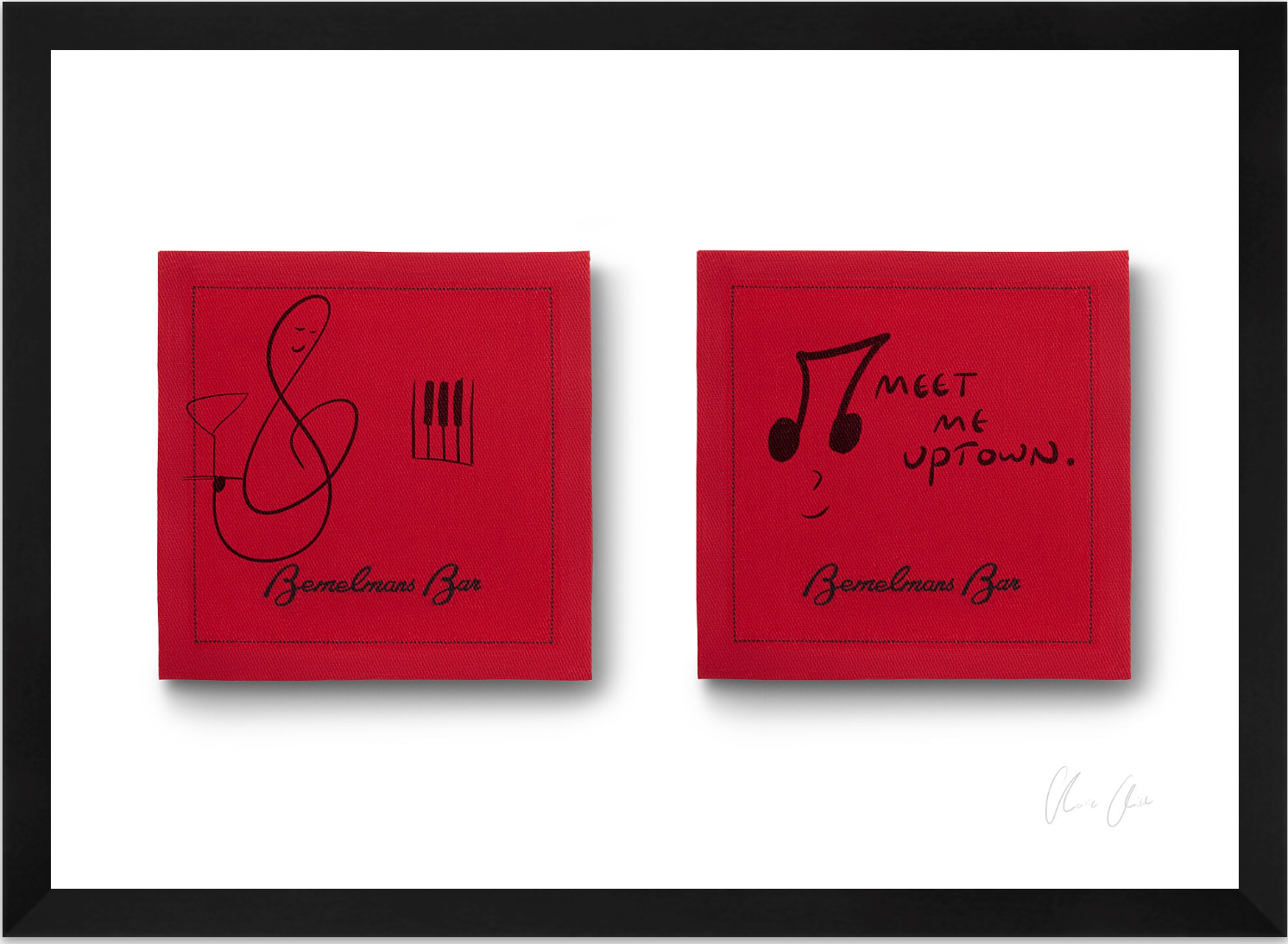 Napkin at Bemelmans ii
