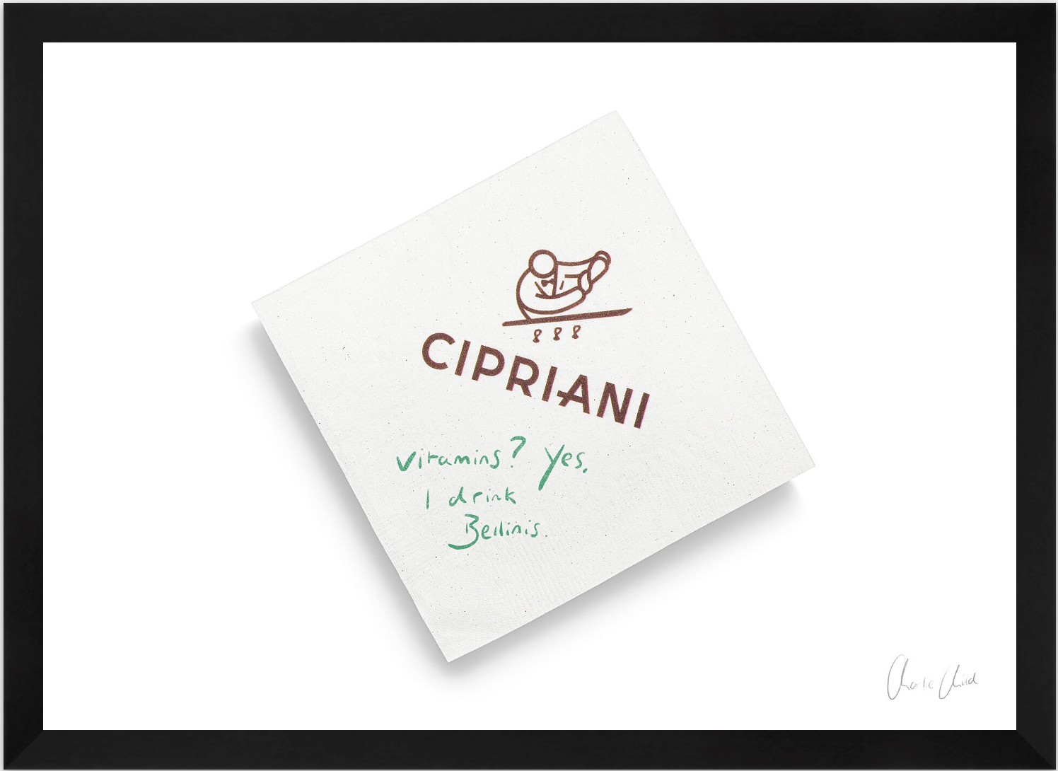 Napkin at Cipriani