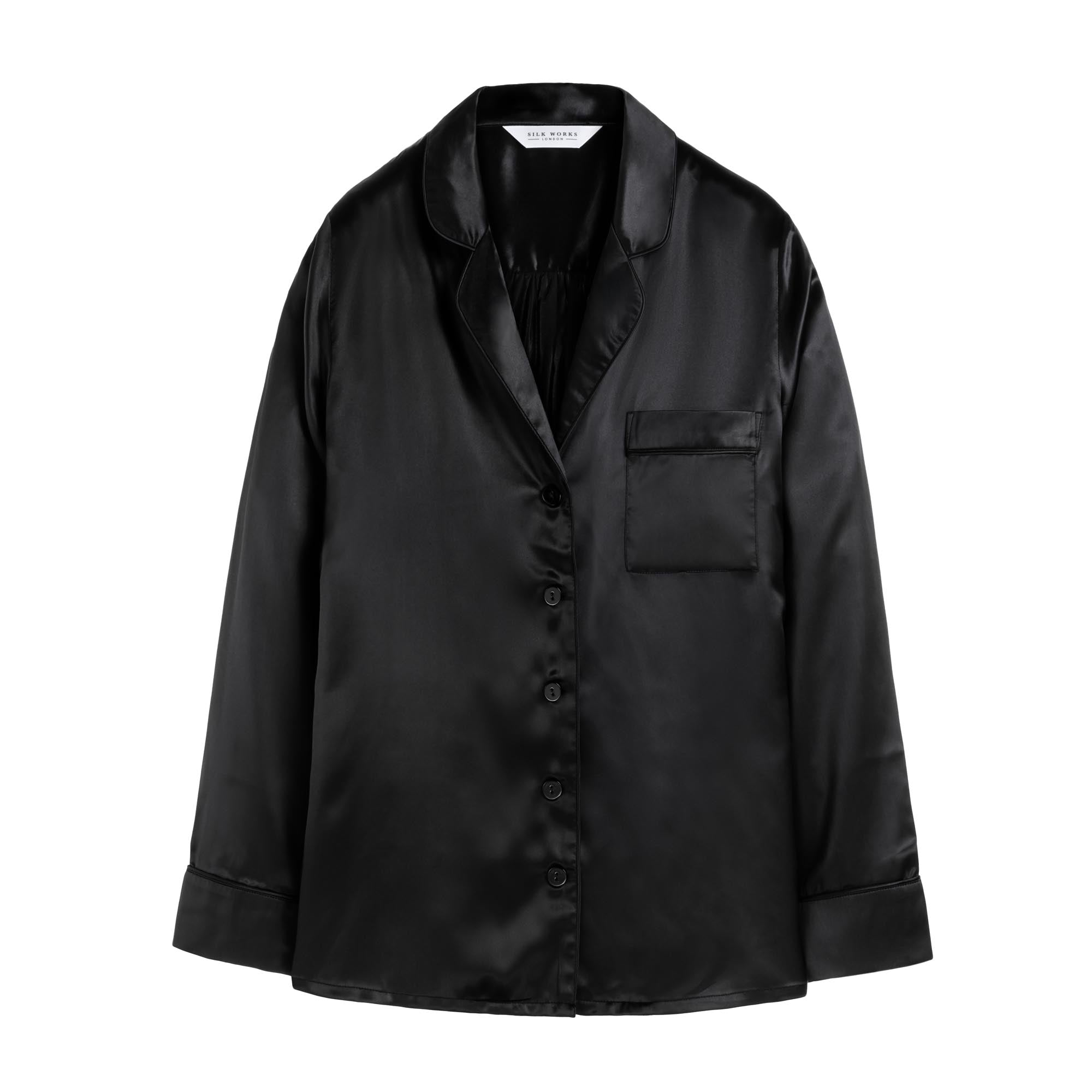 Pure Silk Lounge Shirt