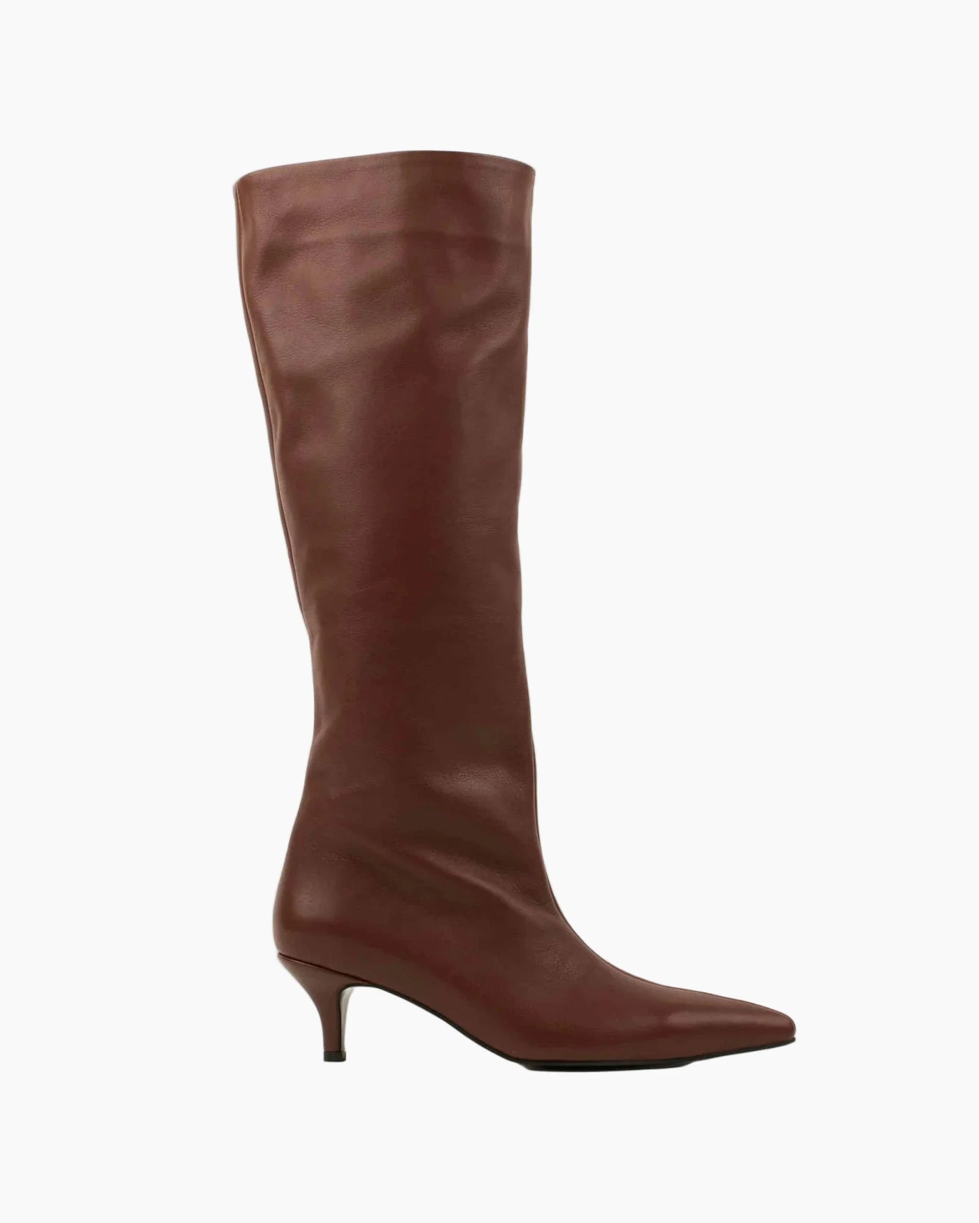 Brown Leather Vivian Boots