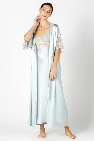 Agatha Nostalgia BS Long Silk Gown Long Gown NK iMODE 