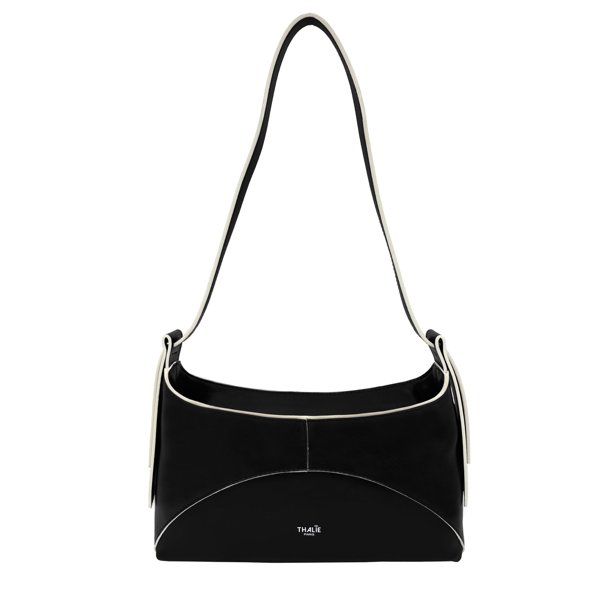Ambre Vegan Shoulder Bag | Black