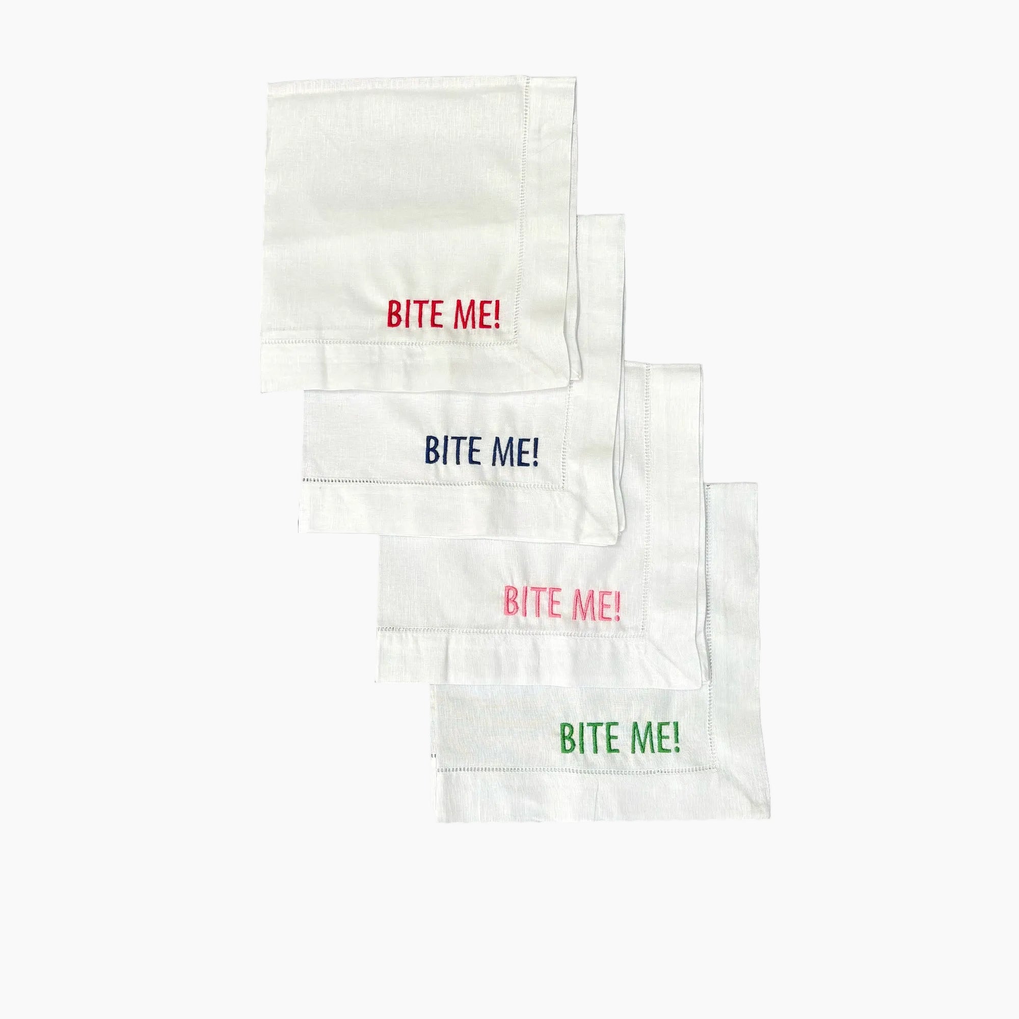 Bite Me Coloured Napkins