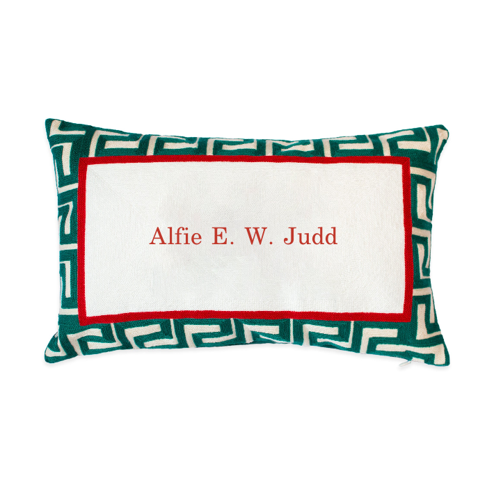 Green Custom Pillow
