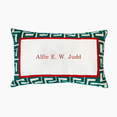 Green Custom Pillow