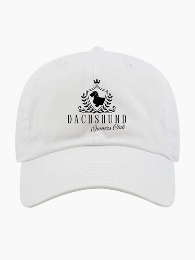 The Dachshund Crest Cap