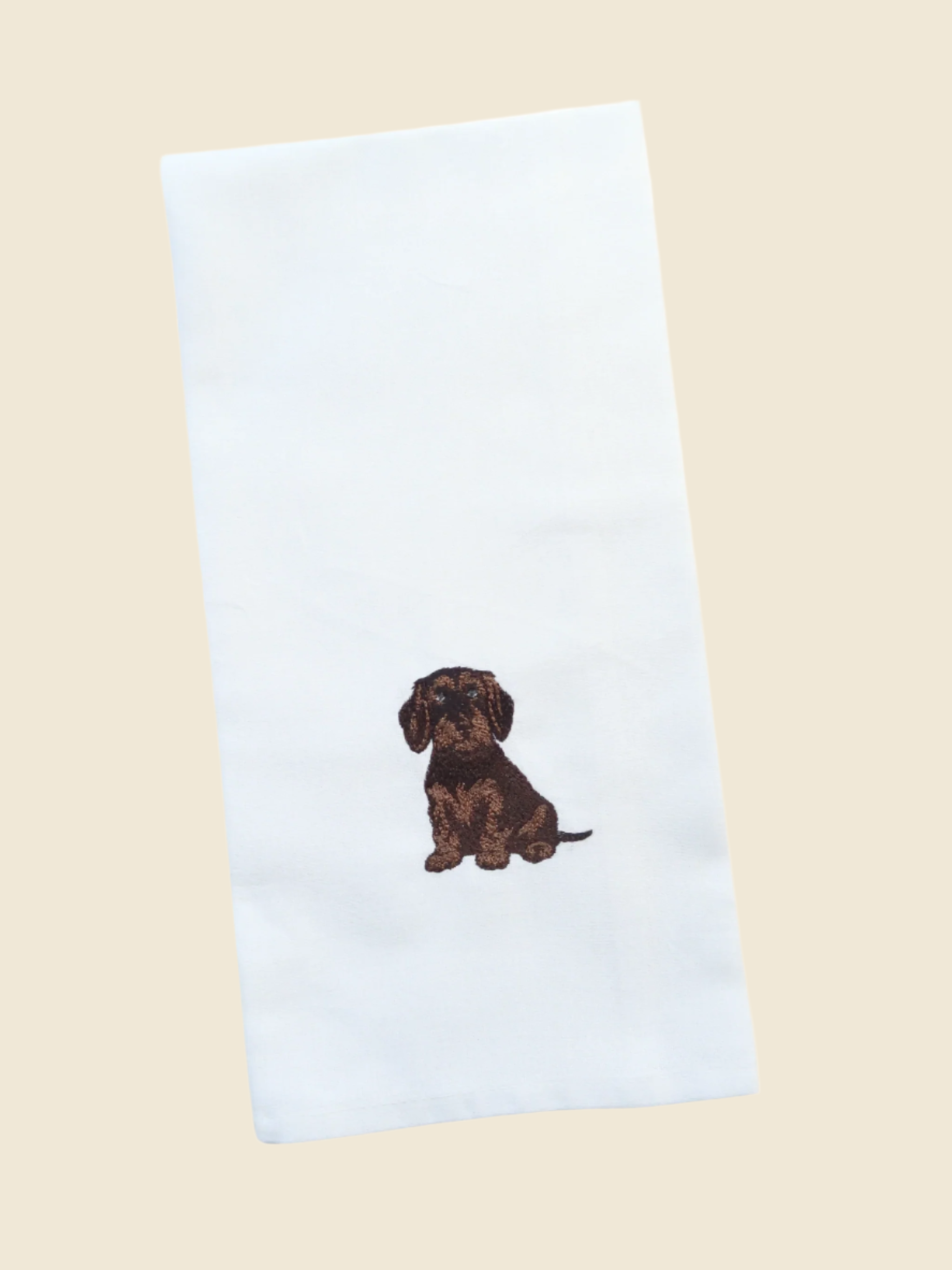 The Dachshund Tea Towel