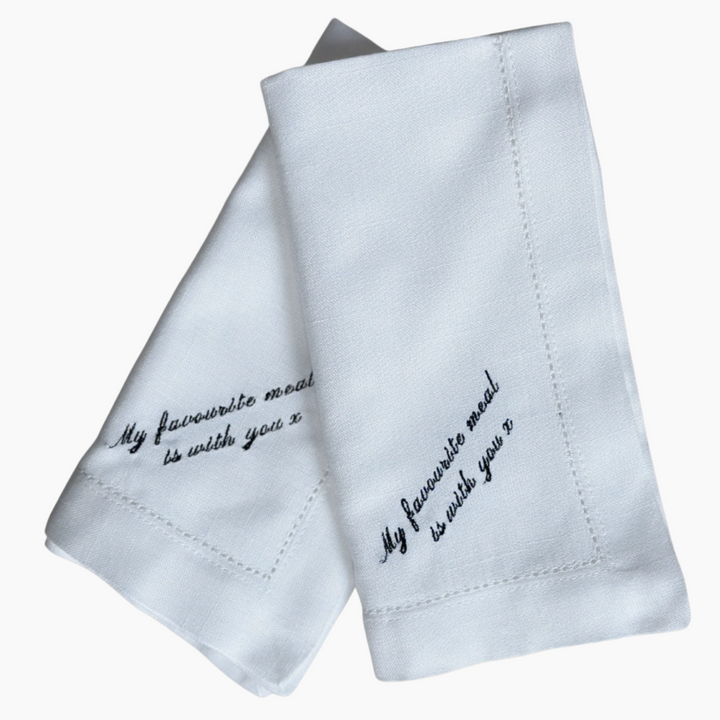 THE DATE NIGHT NAPKIN SET