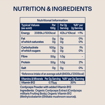 Cordyceps Mushroom Powder