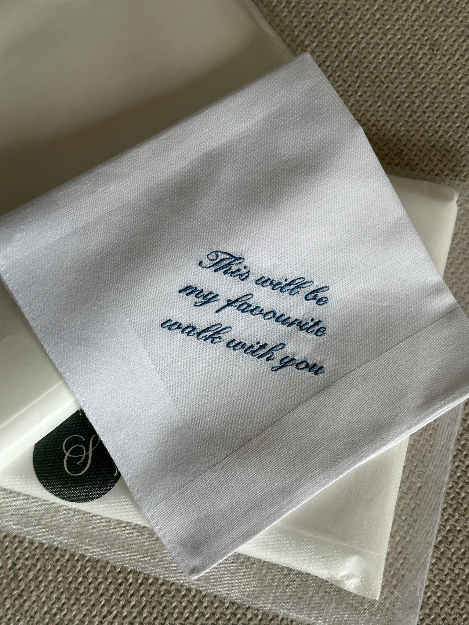 Love Note Handkerchief