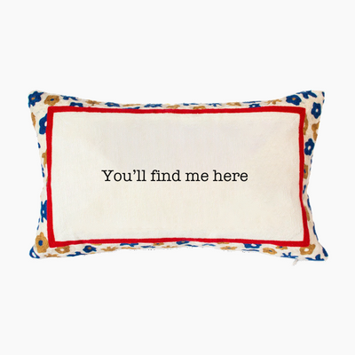 Floral Custom Pillow