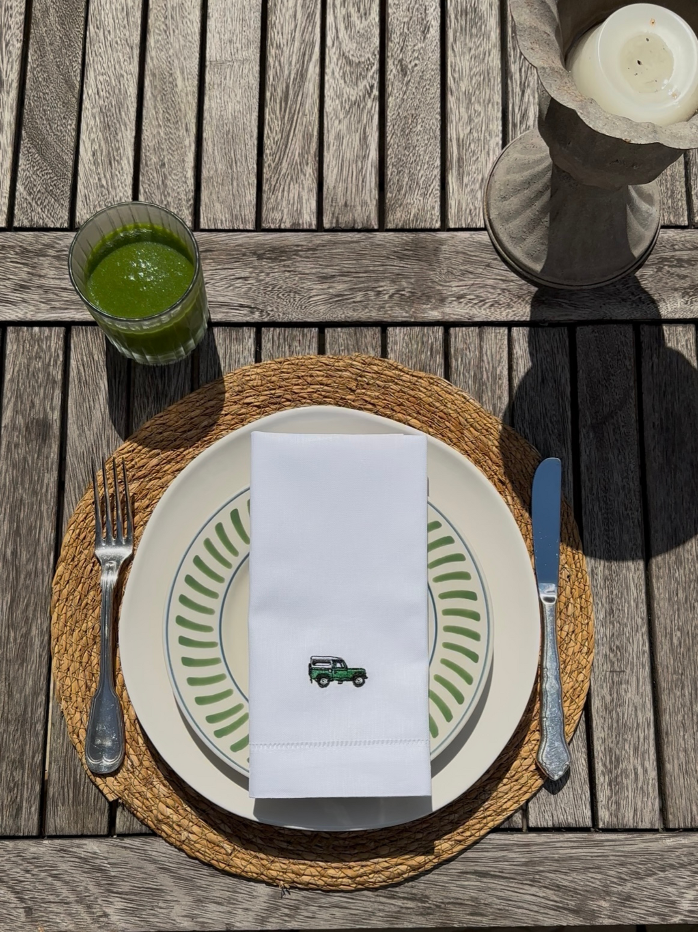 The Land Rover Napkin Set