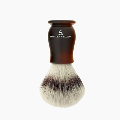 LUDLOW SHAVING BRUSH | FAUX LIGHT HORN