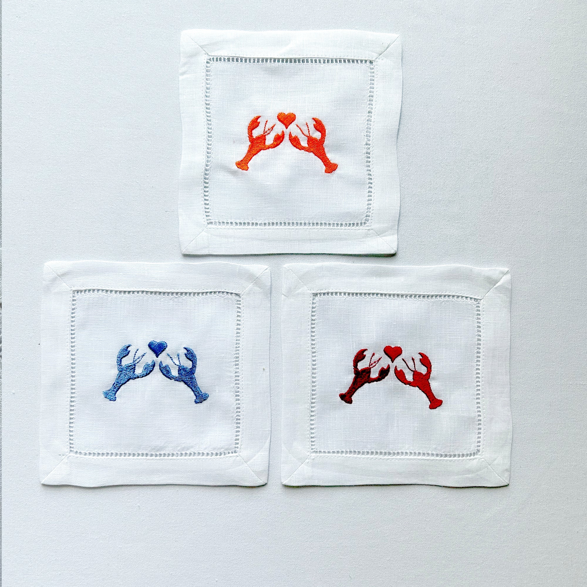 Lobster Love Cocktail Napkins | Set of 2