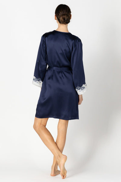 Marisa Charming Short Silk Kimono Short Robe NK iMODE 