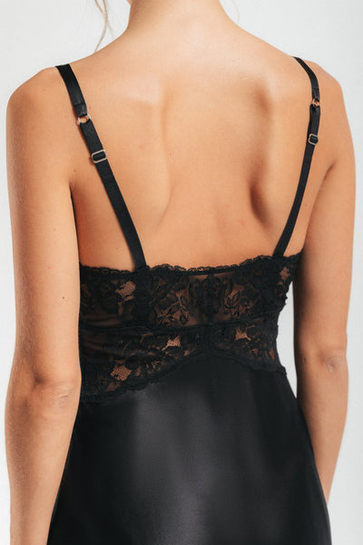 Morgan Cradle Bust Silk Chemise Chemise NK iMODE 