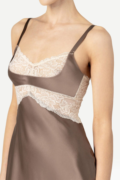 Morgan Cradle Bust Silk Chemise Chemise NK iMODE 