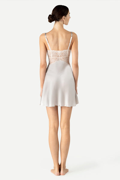 Morgan Cradle Bust Silk Chemise Chemise NK iMODE 