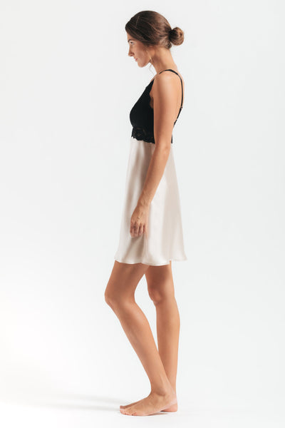 Morgan Iconic Bust-Support Silk Chemise Chemise NK iMODE 