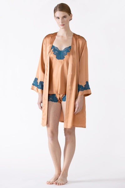 Morgan Lace Spaghetti Silk Camisole without lace hem Camisole NK iMODE 