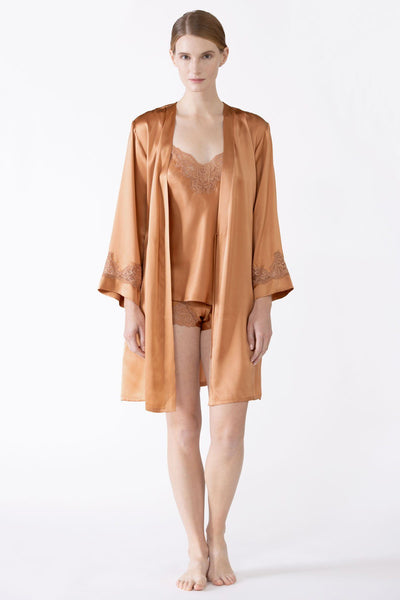 Morgan Lace Spaghetti Silk Camisole without lace hem Camisole NK iMODE 