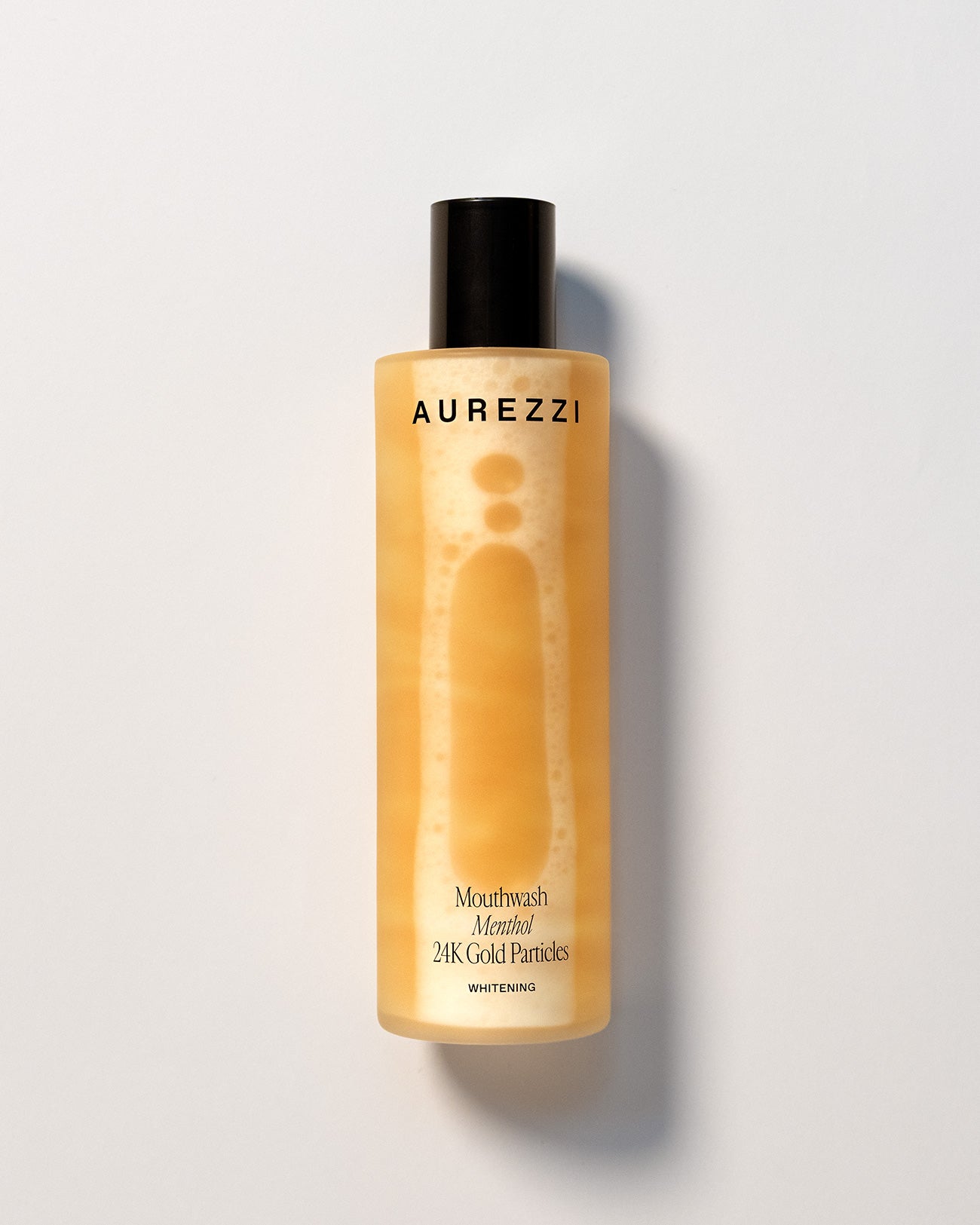 Aurezzi Mouthwash Menthol 24K Gold Particles Whitening