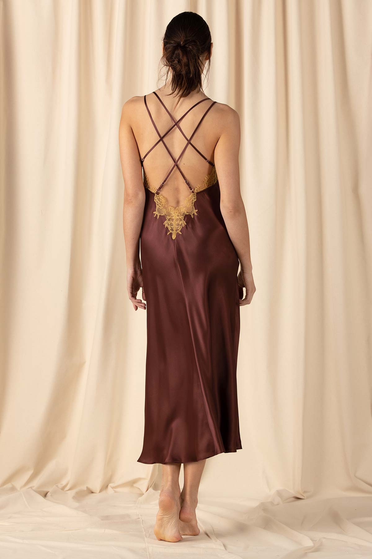 Natasha Open Back Long Gown Long Gown NK iMODE 