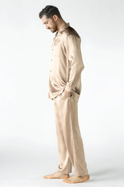 NK IMODE Men Silk Shirt Top NK iMODE 