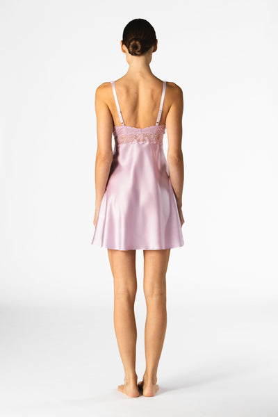 Morgan Iconic Bust-Support Silk Chemise