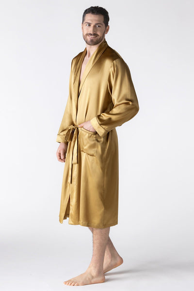 NK Men’s Silk Robe Robe NK iMODE 
