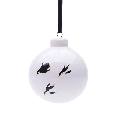 Set of 6 Waddle Penguin Baubles