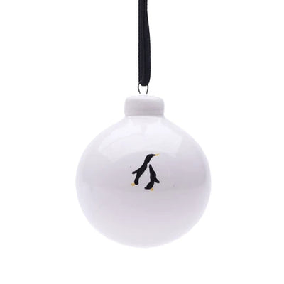 Set of 6 Waddle Penguin Baubles