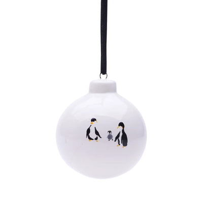 Set of 6 Waddle Penguin Baubles