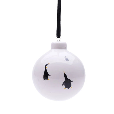 Set of 6 Waddle Penguin Baubles