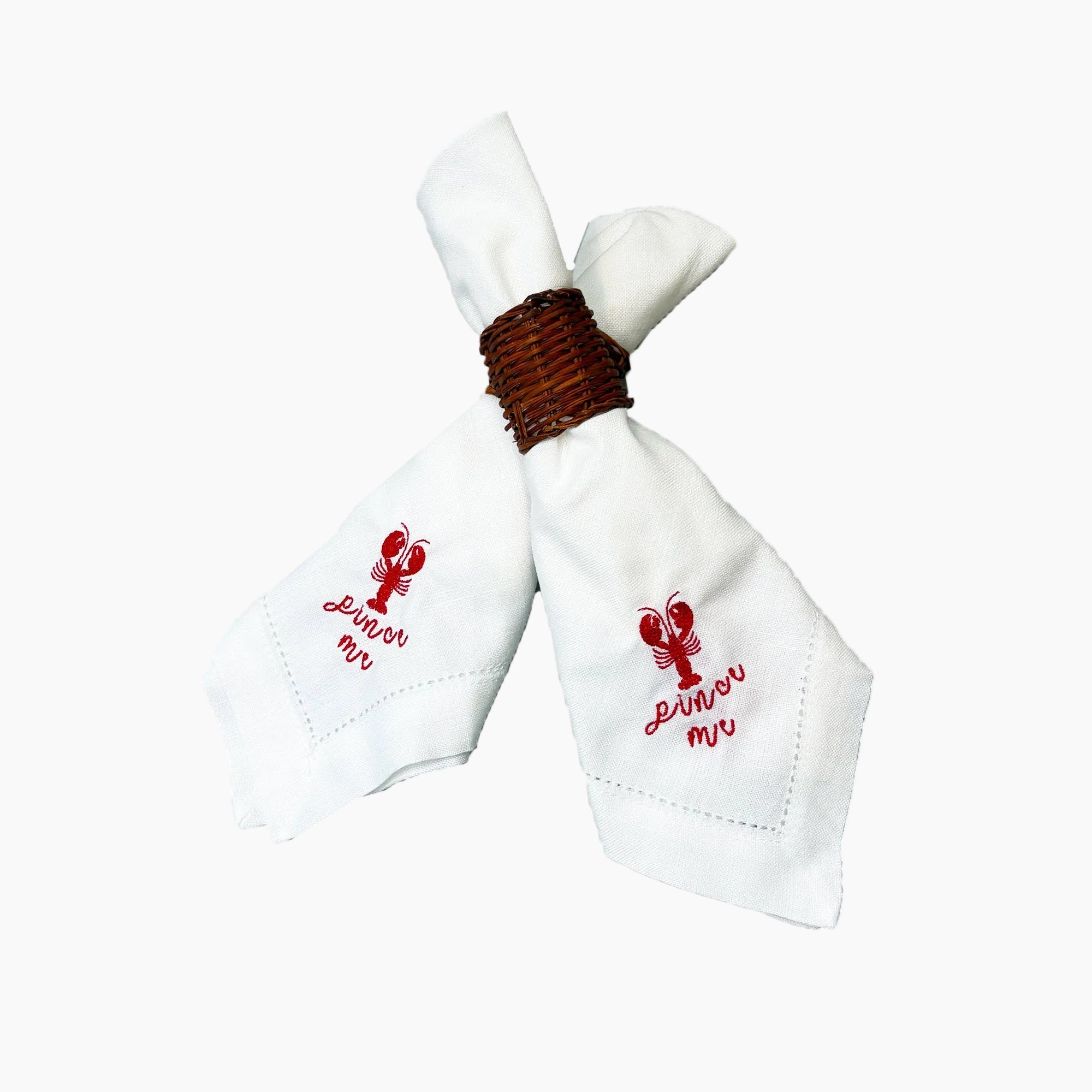 Pincer Me Lobster Napkins | Set of 2