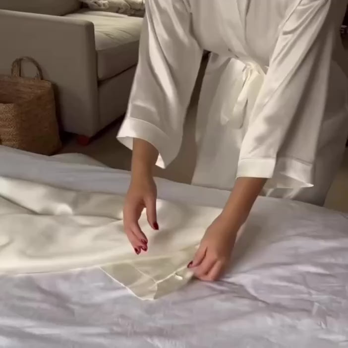 Lucinda Oxford Silk Pillowcase