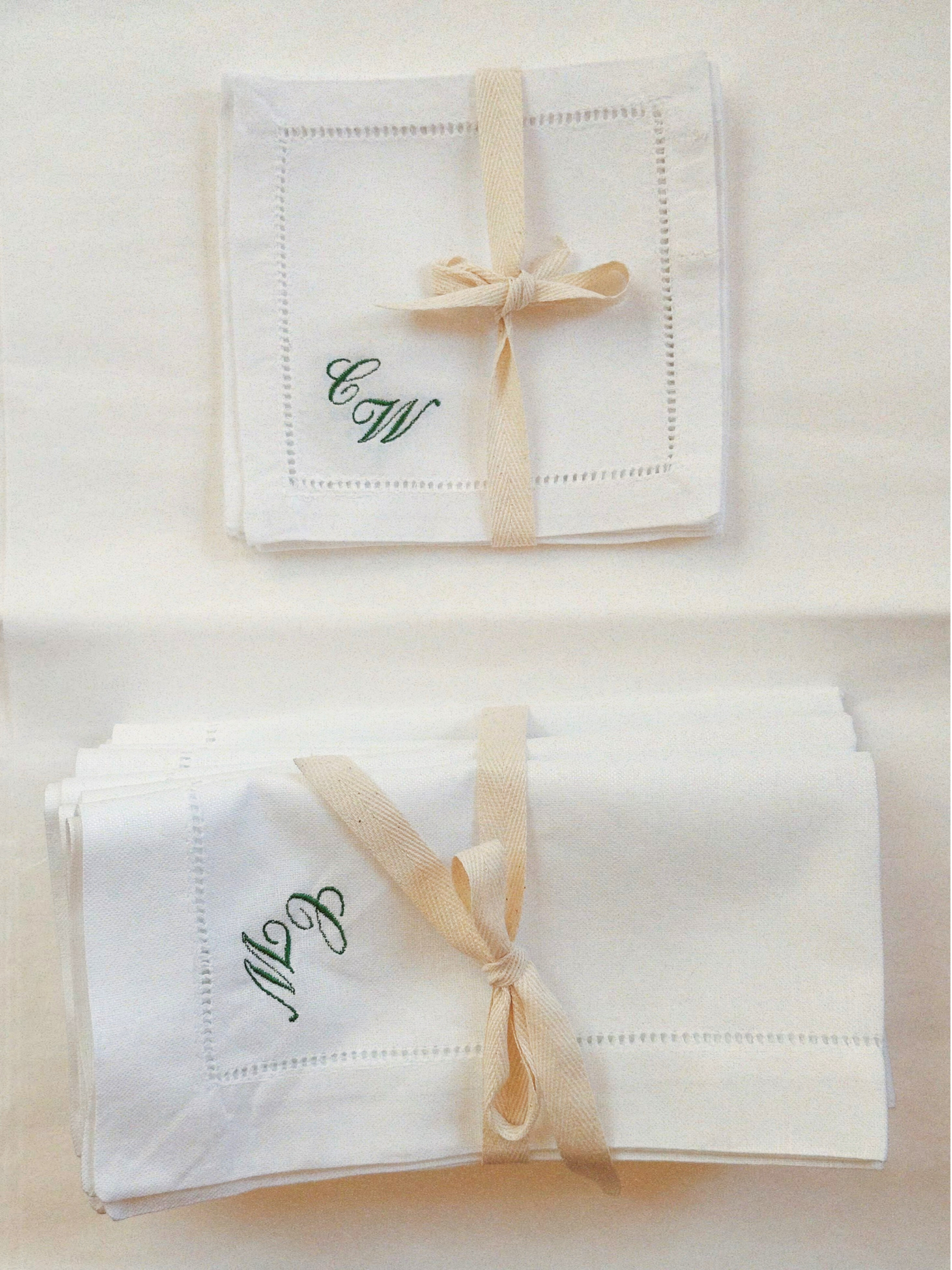 The Monogram Napkin Set